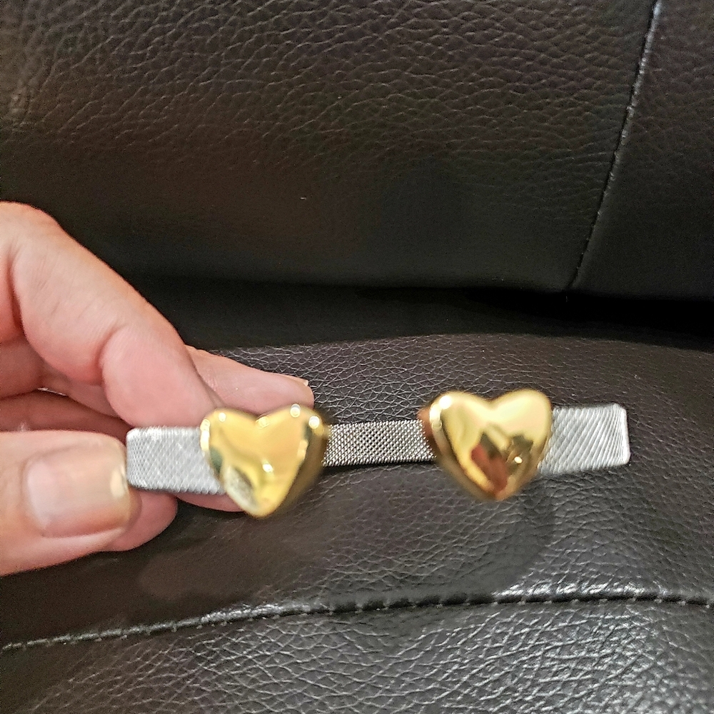 Heart🤍 2tone bracelet